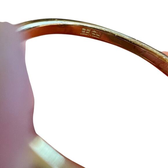 EFFY ENY Women's 14K Yellow Goldplated Sterling Silver Diamond Floral Ring 7 - Picture 11 of 11